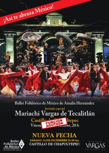 Ballet Folklórico de México con el Mariachi Vargas @ Castillo de Chapultepec